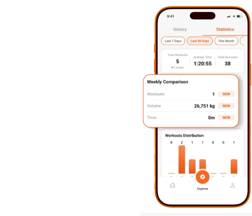 1RM.fit app screen
